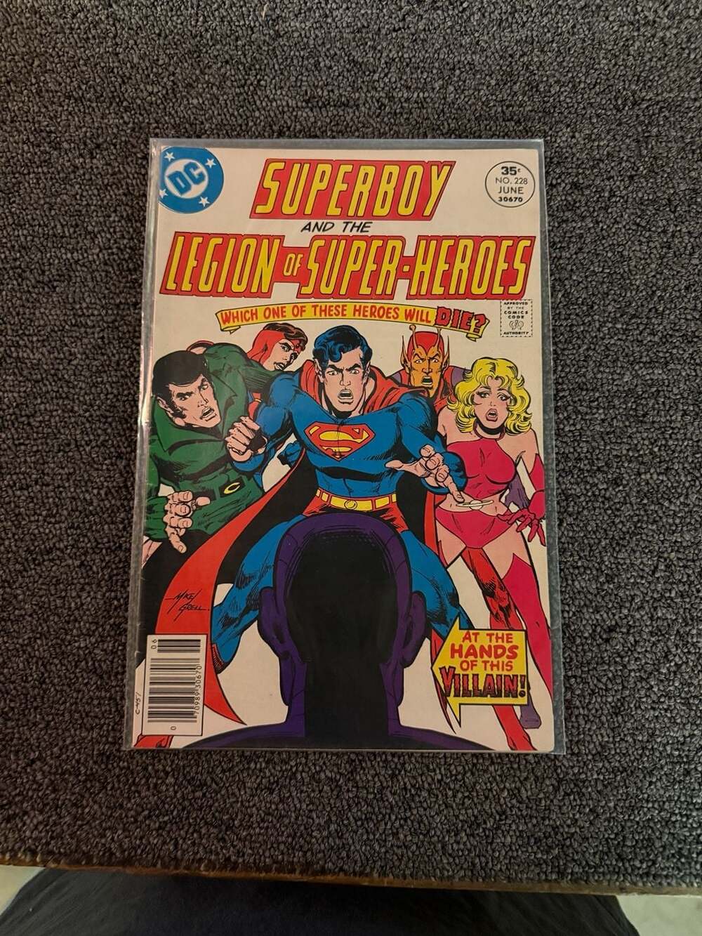 DC Comics Superboy and the Legion of Super-Heroes No. 228 Comic Book